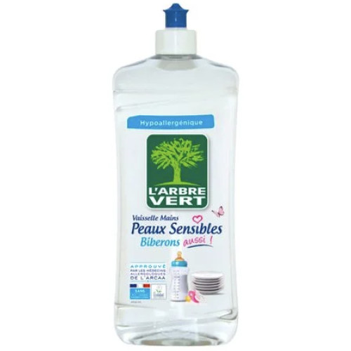 Засіб для ручного миття посуду L'Arbre Vert Чутлива шкіра 750 мл
